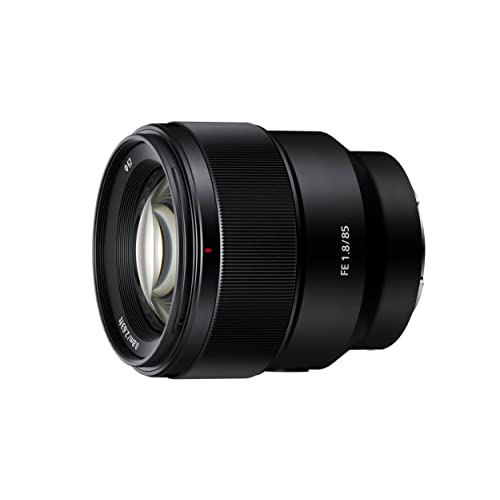 Sony SEL-85F18 Obiettivo per ritratto a focale fissa 85mm F1.8 Full Frame adatto...