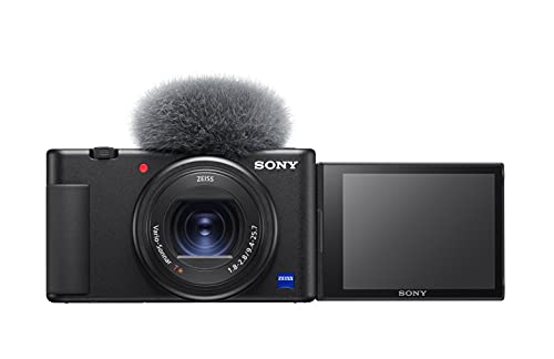 Sony Vlog Camera Fotocamera Digitale Con Schermo LCD Direzionabile E Video 4K,...