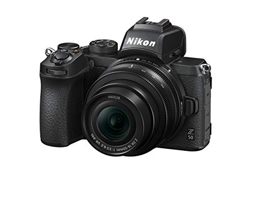 Nikon Z50 + Z DX 16-50 VR + Lexar SD 64 GB Fotocamera Mirrorless, CMOS DX da...