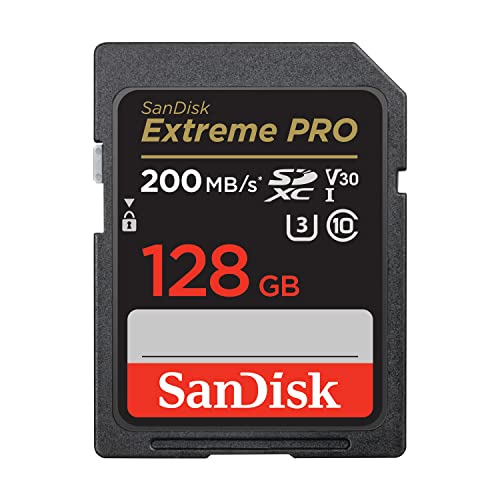 SanDisk 128 GB Extreme PRO scheda SDXC + RescuePRO Deluxe, fino a 200 MB/s,...
