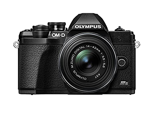 Kit fotocamera Olympus OM-D E-M10 Mark III S, sensore da 16 MP, schermo LCD...