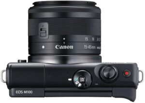 Canon EOS M100 Sensore CMOS da 24.2 megapixel