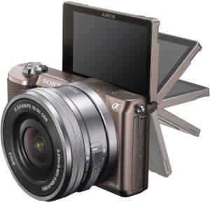 Sony Alpha a5100 mini fotocamera Processore di immagini bionz x, 179 punti eye af Ampia gamma di sensibilità: iso massima pari a 100-25.600