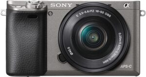 Sony Alpha 6000 colori Kit con obiettivo SEL 16-50 mm Mirino OLED Tru-Finder ad alta risoluzione