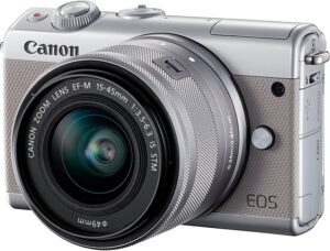 Panasonic EOS M100 Argento Canon Pass incluso con questo prodotto: 75GB su Irista il cloud fotografico di Canon, 30% di sconto sui prodotti stampati via Irista, 50% di sconto sui corsi Canon Academy Base